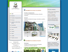 Tablet Screenshot of agetec.com.br